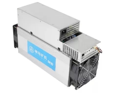 16nm FinFET Chip Używany Bitcoin Miner 12V Whatsminer M10 33th / S