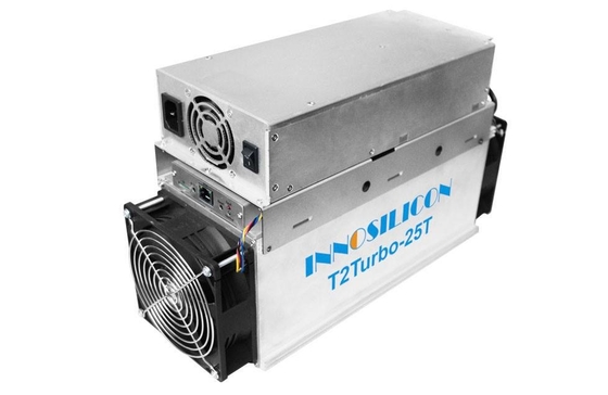 11,6-13V Innosilicon T2t 25t, używana maszyna górnicza Bch