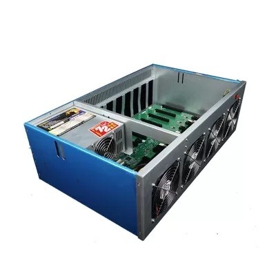 Ethereum Mining Rig Machine, 4 GB DDR3 Notebook 8 Gpu Mining Case